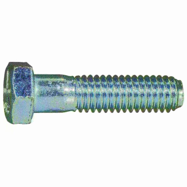 Midwest Fastener Grade 5, 3/8"-16 Hex Head Cap Screw, Zinc Plated Steel, 1-1/2 in L, 100 PK 00296 - main